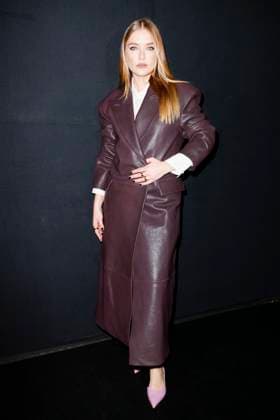 MFW - Emporio Armani Photocall Camille Razat attends Emporio Armani’s fashion show during the Milan Fashion Week - Womenswear Fall Winter 2025 2026 on February 27, 2025 in Milan, Italy. Photo by Marco Piovanotto ABACAPRESS.COM Milan Italy  Copyright: xPiovanottoxMarco ABACAx