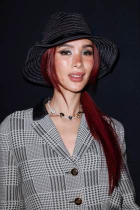 MFW - Emporio Armani Photocall Heart Evangelista attends Emporio Armani’s fashion show during the Milan Fashion Week - Womenswear Fall Winter 2025 2026 on February 27, 2025 in Milan, Italy. Photo by Marco Piovanotto ABACAPRESS.COM Milan Italy  Copyright: xPiovanottoxMarco ABACAx