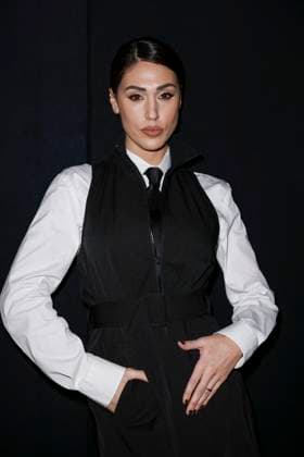 MFW - Emporio Armani Photocall Cecilia Rodriguez attends Emporio Armani’s fashion show during the Milan Fashion Week - Womenswear Fall Winter 2025 2026 on February 27, 2025 in Milan, Italy. Photo by Marco Piovanotto ABACAPRESS.COM Milan Italy  Copyright: xPiovanottoxMarco ABACAx