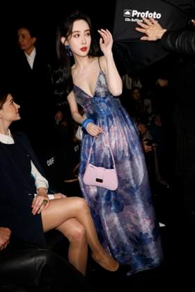 MFW - Emporio Armani Photocall Meng Ziyi attends Emporio Armani’s fashion show during the Milan Fashion Week - Womenswear Fall Winter 2025 2026 on February 27, 2025 in Milan, Italy. Photo by Marco Piovanotto ABACAPRESS.COM Milan Italy  Copyright: xPiovanottoxMarco ABACAx