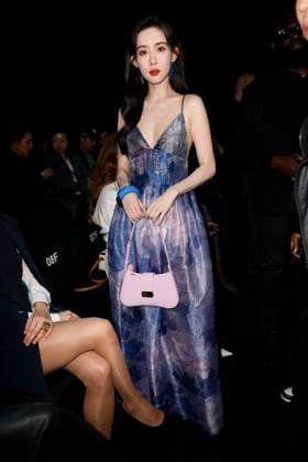 MFW - Emporio Armani Photocall Meng Ziyi attends Emporio Armani’s fashion show during the Milan Fashion Week - Womenswear Fall Winter 2025 2026 on February 27, 2025 in Milan, Italy. Photo by Marco Piovanotto ABACAPRESS.COM Milan Italy  Copyright: xPiovanottoxMarco ABACAx