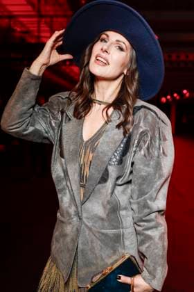 MFW - Roberto Cavalli Front Row MILAN, ITALY - FEBRUARY 27: Aldy Przylipiak attends Roberto Cavalli’s fashion show during the Milan Fashion Week - Womenswear Fall Winter 2025 2026 on February 27, 2025 in Milan, Italy. Photo by Marco Piovanotto ABACAPRESS.COM Milan Italy  Copyright: xPiovanottoxMarco ABACAx