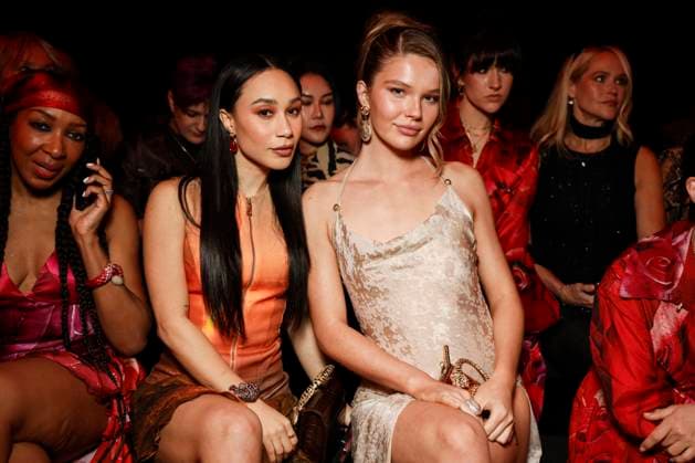 Entertainment Bilder des Tages MFW - Roberto Cavalli Front Row MILAN, ITALY - FEBRUARY 27: Ellie Thumann attends Roberto Cavalli’s fashion show during the Milan Fashion Week - Womenswear Fall Winter 2025 2026 on February 27, 2025 in Milan, Italy. Photo by Marco Piovanotto ABACAPRESS.COM Milan Italy  Copyright: xPiovanottoxMarco ABACAx
