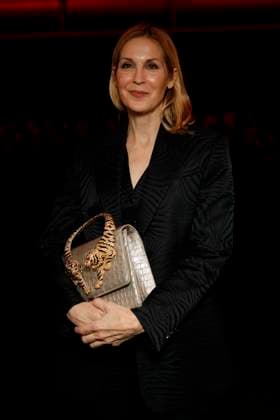 MFW - Roberto Cavalli Front Row MILAN, ITALY - FEBRUARY 27: Kelly Rutherford attends Roberto Cavalli’s fashion show during the Milan Fashion Week - Womenswear Fall Winter 2025 2026 on February 27, 2025 in Milan, Italy. Photo by Marco Piovanotto ABACAPRESS.COM Milan Italy  Copyright: xPiovanottoxMarco ABACAx