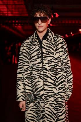 MFW - Roberto Cavalli Front Row MILAN, ITALY - FEBRUARY 27: Michele Bravi attends Roberto Cavalli’s fashion show during the Milan Fashion Week - Womenswear Fall Winter 2025 2026 on February 27, 2025 in Milan, Italy. Photo by Marco Piovanotto ABACAPRESS.COM Milan Italy  Copyright: xPiovanottoxMarco ABACAx