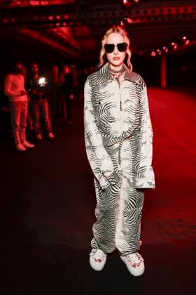 MFW - Roberto Cavalli Front Row MILAN, ITALY - FEBRUARY 27: Stella Bossi attends Roberto Cavalli’s fashion show during the Milan Fashion Week - Womenswear Fall Winter 2025 2026 on February 27, 2025 in Milan, Italy. Photo by Marco Piovanotto ABACAPRESS.COM Milan Italy  Copyright: xPiovanottoxMarco ABACAx