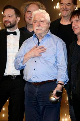 Wolf Biermann at the 16 German Music Writers Prize of GEMA 2025 at The Ritz Carlton Hotel Berlin, 27 02 2025 Foto:xN.xKubelkax xFuturexImagex musikautorenpreis_5314