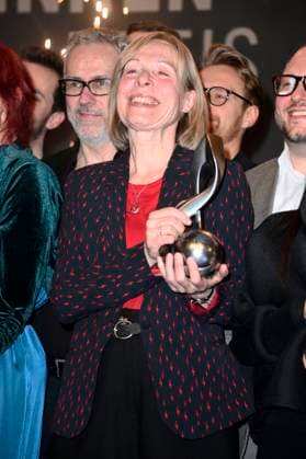 Christina Kubisch at the 16 German Music Writers Prize of GEMA 2025 at The Ritz Carlton Hotel Berlin, 27 02 2025 Foto:xN.xKubelkax xFuturexImagex musikautorenpreis_5315