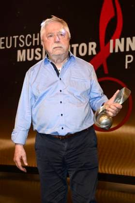 Wolf Biermann at the 16 German Music Writers Prize of GEMA 2025 at The Ritz Carlton Hotel Berlin, 27 02 2025 Foto:xN.xKubelkax xFuturexImagex musikautorenpreis_5323