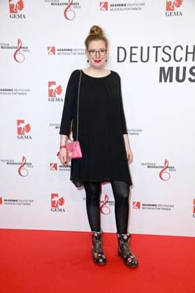 Kathrin Denner at the 16 German Music Writers Prize of GEMA 2025 at The Ritz Carlton Hotel Berlin, 27 02 2025 Foto:xN.xKubelkax xFuturexImagex musikautorenpreis_5226