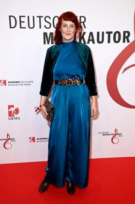 Diane Weigmann at the 16 German Music Writers Prize of GEMA 2025 at The Ritz Carlton Hotel Berlin, 27 02 2025 Foto:xN.xKubelkax xFuturexImagex musikautorenpreis_5231