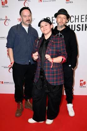 Big city whispers at the 16 German Music Writers Prize of GEMA 2025 at The Ritz Carlton Hotel Berlin, 27 02 2025 Foto:xN.xKubelkax xFuturexImagex musikautorenpreis_5233