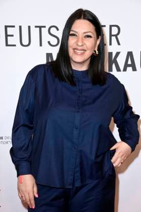 Jasmin Shakeri at the 16 German Music Writers Prize of GEMA 2025 at The Ritz Carlton Hotel Berlin, 27 02 2025 Foto:xN.xKubelkax xFuturexImagex musikautorenpreis_5235