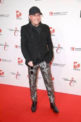 Peter Schilling at the 16 German Music Writers Prize of GEMA 2025 at The Ritz Carlton Hotel Berlin, 27 02 2025 Foto:xN.xKubelkax xFuturexImagex musikautorenpreis_5240
