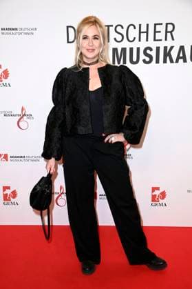 Dascha Dauenhauer at the 16 German Music Author Award of GEMA 2025 at the Hotel The Ritz Carlton Berlin, 27 02 2025 Foto:xN.xKubelkax xFuturexImagex musikautorenpreis_5243