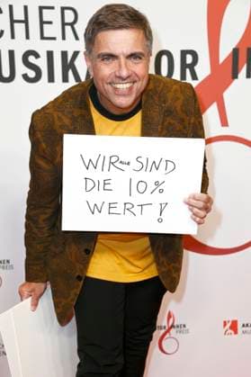 Moritz Eggert at the 16 German Music Author Award of GEMA 2025 at the Hotel The Ritz Carlton Berlin, 27 02 2025 Foto:xN.xKubelkax xFuturexImagex musikautorenpreis_5276