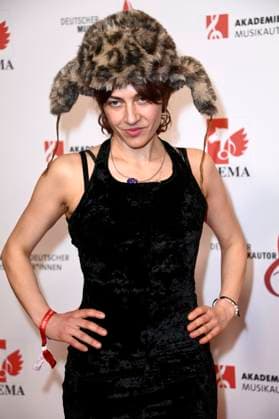 Haiyti at the 16 German Music Authors Award of GEMA 2025 at The Ritz Carlton Hotel Berlin, 27 02 2025 Foto:xN.xKubelkax xFuturexImagex musikautorenpreis_5302