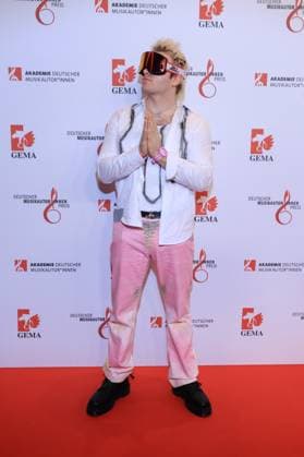 27 02 2025 , Ski Aggu on the red carpet for the German Music Author Award 2025, The Ritz Carlton, Berlin, Berlin