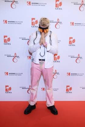 27 02 2025 , Ski Aggu on the red carpet for the German Music Author Award 2025, The Ritz Carlton, Berlin, Berlin