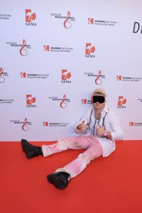 27 02 205, Ski Aggu on the red carpet for the German Music Author Award 2025, The Ritz Carlton, Berlin, Berlin