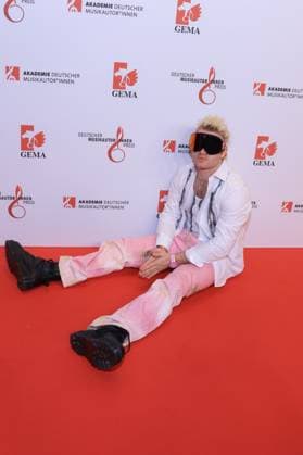 27 02 205, Ski Aggu on the red carpet for the German Music Author Award 2025, The Ritz Carlton, Berlin, Berlin