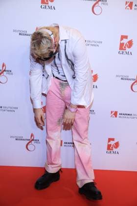 27 02 205, Ski Aggu on the red carpet for the German Music Author Award 2025, The Ritz Carlton, Berlin, Berlin