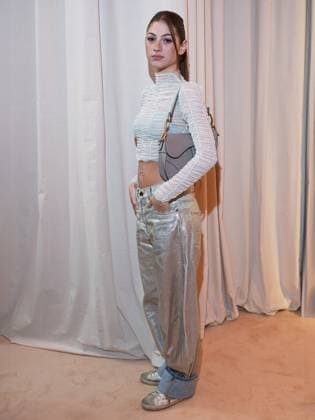 Milan, Milan Women s Fashion Week: Fall Winter 2025 26 - Santoni Presentation - Guests In the photo: Nicky Passarella  Copyright: xRiccardoxGiordanox xipa-agency.netx xRiccardoxGiordanox IPA_Agency_IPA54689249