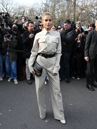 Milan, Milan Women s Fashion Week: Fall Winter 2025 - Tod s Fashion Show - Arrivals Milan, Milan Women s Fashion Week: Fall Winter 2025 - Tod s Fashion Show - Arrivals. Pictured: Caro Daur Milan  Copyright: xIPA ABACAx