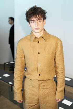 Milan, Italy: Milan, Milan Women s Fashion Week: Fall Winter 2025 26 - Tod s fashion show - front row - In the photo: Bach Buquen Milan Italy  - ZUMAp169 20250228_zea_p169_632 Copyright: xRiccardoxGIordanox