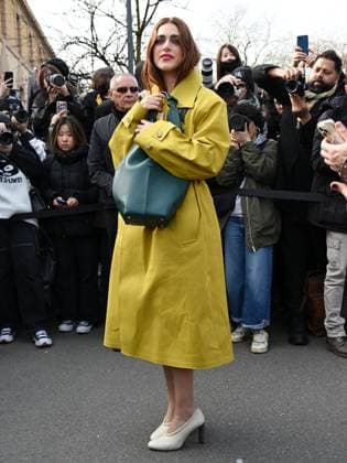 Milan: Milan, Milan Women s Fashion Week: Fall Winter 2025 - Tod s Fashion Show - Arrivals. Pictured: Miriam Leone Milan  - ZUMAp169 20250228_zea_p169_742 Copyright: xManuelexMangiarottix