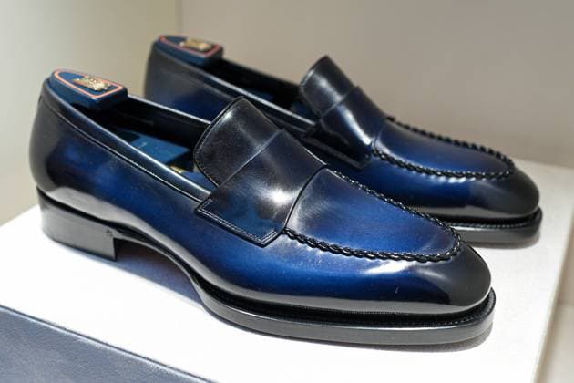 Milan, Italy: Milan, Milan Women s Fashion Week: Fall Winter 2025 26 - Santoni Presentation - Details - In the photo: details Milan Italy  - ZUMAp169 20250228_zea_p169_673 Copyright: xRiccardoxGIordanox