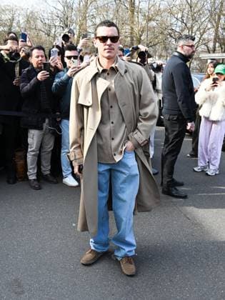 Milan: Milan, Milan Women s Fashion Week: Fall Winter 2025 - Tod s Fashion Show - Arrivals. Pictured: Aron Piper Milan  - ZUMAp169 20250228_zea_p169_695 Copyright: xManuelexMangiarottix
