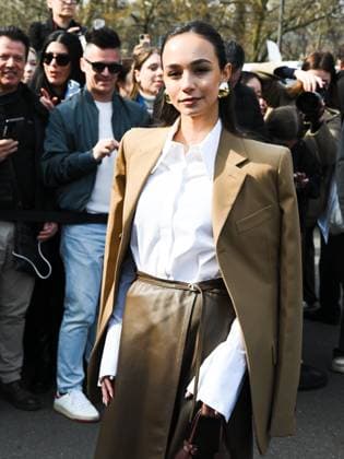 Milan: Milan, Milan Women s Fashion Week: Fall Winter 2025 - Tod s Fashion Show - Arrivals. Pictured: Blanca Arimany Milan  - ZUMAp169 20250228_zea_p169_774 Copyright: xManuelexMangiarottix