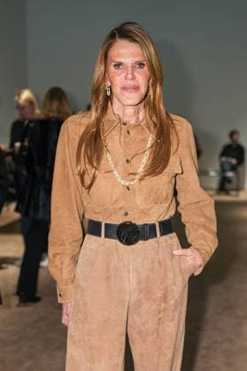 MFW - Tod s Front Row Anna Dello Russo at Tod s fashion show during Milan Fashion Week in Milan, Italy on February 28, 2025. Photo by Riccardo Giordano IPA ABACAPRESS.COM Milan Italy  Copyright: xGiordanoxRiccardo IPA ABACAx