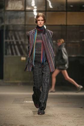 Milan, Milan Women s Fashion Week: Fall Winter 2025 26 - Women s Fashion, Fall Winter 2025 26 - Missoni fashion show - catwalk in the photo: Model  Copyright: xRiccardoxGIordanox xipa-agency.netx xRiccardoxGIordanox IPA_Agency_IPA54702972