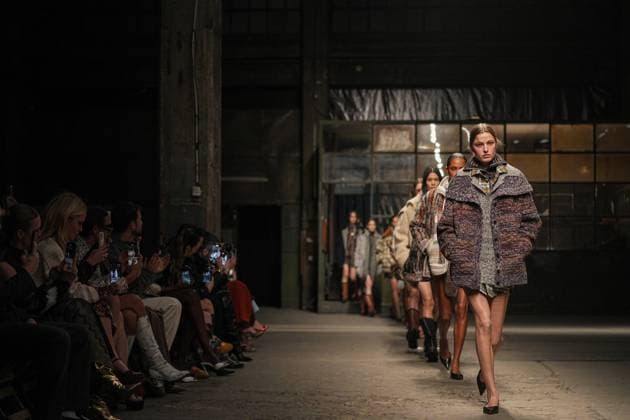 Milan, Milan Women s Fashion Week: Fall Winter 2025 26 - Women s Fashion, Fall Winter 2025 26 - Missoni fashion show - catwalk in the photo: Model  Copyright: xRiccardoxGIordanox xipa-agency.netx xRiccardoxGIordanox IPA_Agency_IPA54703013