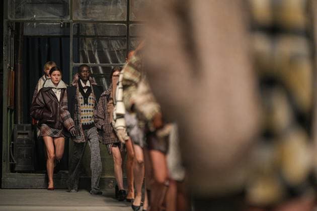 Milan, Milan Women s Fashion Week: Fall Winter 2025 26 - Women s Fashion, Fall Winter 2025 26 - Missoni fashion show - catwalk in the photo: Model  Copyright: xRiccardoxGIordanox xipa-agency.netx xRiccardoxGIordanox IPA_Agency_IPA54703021