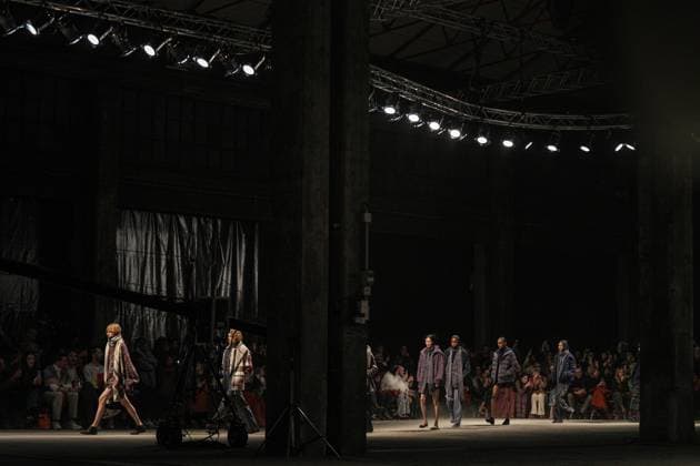Milan, Milan Women s Fashion Week: Fall Winter 2025 26 - Women s Fashion, Fall Winter 2025 26 - Missoni fashion show - catwalk in the photo: Model  Copyright: xRiccardoxGIordanox xipa-agency.netx xRiccardoxGIordanox IPA_Agency_IPA54703049