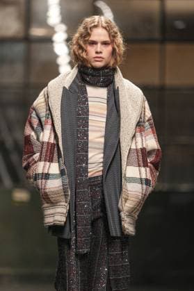 Milan, Milan Women s Fashion Week: Fall Winter 2025 26 - Women s Fashion, Fall Winter 2025 26 - Missoni fashion show - catwalk in the photo: Model  Copyright: xRiccardoxGIordanox xipa-agency.netx xRiccardoxGIordanox IPA_Agency_IPA54707944