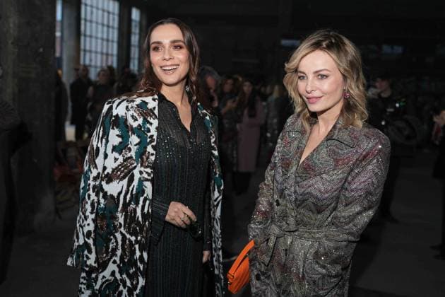 Milan, Milan Women s Fashion Week: Fall Winter 2025 26 - Women s Fashion, Fall Winter 2025 26 - Missoni fashion show - front row in the photo: Violante Placido  Copyright: xRiccardoxGIordanox xipa-agency.netx xRiccardoxGIordanox IPA_Agency_IPA54706675