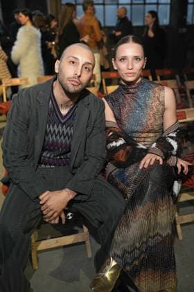 Milan, Milan Women s Fashion Week: Fall Winter 2025 26 - Women s Fashion, Fall Winter 2025 26 - Missoni fashion show - front row in the photo: Guest  Copyright: xRiccardoxGIordanox xipa-agency.netx xRiccardoxGIordanox IPA_Agency_IPA54706685