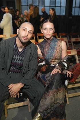 Milan, Milan Women s Fashion Week: Fall Winter 2025 26 - Women s Fashion, Fall Winter 2025 26 - Missoni fashion show - front row in the photo: Guest  Copyright: xRiccardoxGIordanox xipa-agency.netx xRiccardoxGIordanox IPA_Agency_IPA54706689