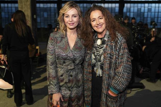 Milan, Milan Women s Fashion Week: Fall Winter 2025 26 - Women s Fashion, Fall Winter 2025 26 - Missoni fashion show - front row in the photo: Violante Placido Angela Missoni  Copyright: xRiccardoxGIordanox xipa-agency.netx xRiccardoxGIordanox IPA_Agency_IPA54706937
