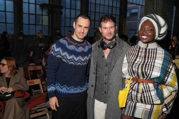 Milan, Milan Women s Fashion Week: Fall Winter 2025 26 - Women s Fashion, Fall Winter 2025 26 - Missoni fashion show - front row in the photo: Jean-Georges D Orazio Paolo Stella Guest  Copyright: xRiccardoxGIordanox xipa-agency.netx xRiccardoxGIordanox IPA_Agency_IPA54707017