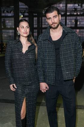 Milan, Milan Women s Fashion Week: Fall Winter 2025 26 - Women s Fashion, Fall Winter 2025 26 - Missoni fashion show - front row in the photo: Marco Fantini Beatrice Valli  Copyright: xRiccardoxGIordanox xipa-agency.netx xRiccardoxGIordanox IPA_Agency_IPA54707023