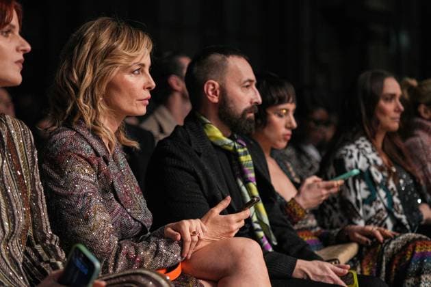 Milan, Milan Women s Fashion Week: Fall Winter 2025 26 - Women s Fashion, Fall Winter 2025 26 - Missoni fashion show - front row in the photo: Violante Placido  Copyright: xRiccardoxGIordanox xipa-agency.netx xRiccardoxGIordanox IPA_Agency_IPA54707093
