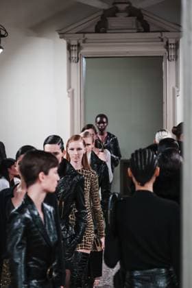 Milan, Milan Women s Fashion Week: Fall Winter 2025 - Women s Fashion, Fall Winter 2025 - Elisabetta Franchi Fashion Show - Catwalk. In the photo: Model  Copyright: xAlessandroxBremecx xipa-agency.netx xx IPA_Agency_IPA54712916