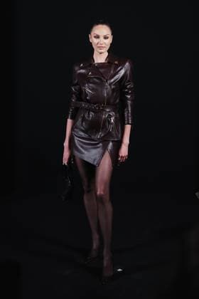 Milan, Milan Women s Fashion Week: Fall Winter 2025 - Women s Fashion, Fall Winter 2025 - Elisabetta Franchi Fashion Show - Front Row Guests. In the photo: Candice Swanepoel (Supermodel)  Copyright: xAlessandroxBremecx xipa-agency.netx xx IPA_Agency_IPA54713347