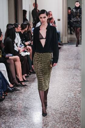 Milan, Milan Women s Fashion Week: Fall Winter 2025 - Women s Fashion, Fall Winter 2025 - Elisabetta Franchi Fashion Show - Catwalk. In the photo: Model  Copyright: xAlessandroxBremecx xipa-agency.netx xx IPA_Agency_IPA54713136