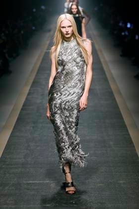 Versace Ready to wear fall winter 2025:26 MILAN February 2025 Versace Ready to wear fall winter 2025:26 MILAN February 2025, Credit:Zeppelin Avalon  Copyright: xZeppelinx xAvalonx 0970444206